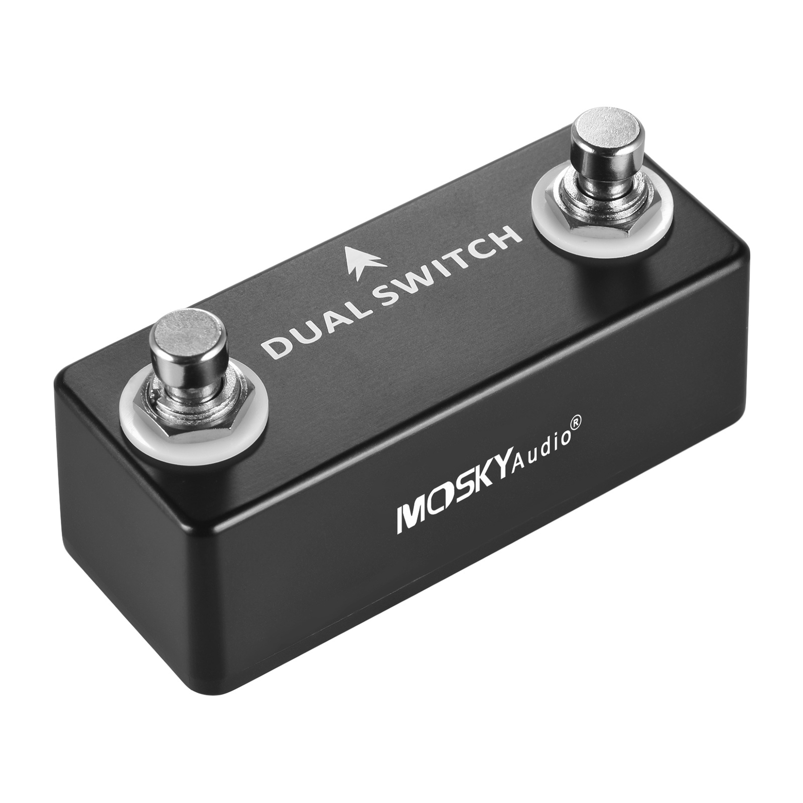 MOSKYAudio DUAL SWITCH Dual Footswitch Foot Switch Pedal Full Metal Shell Z8F5