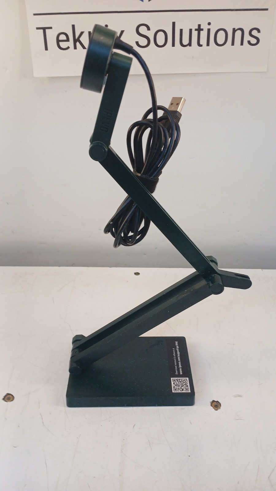 IPEVO V4K High Definition USB Document Camera CDVU-08IP *TESTED WORKING* *READ*