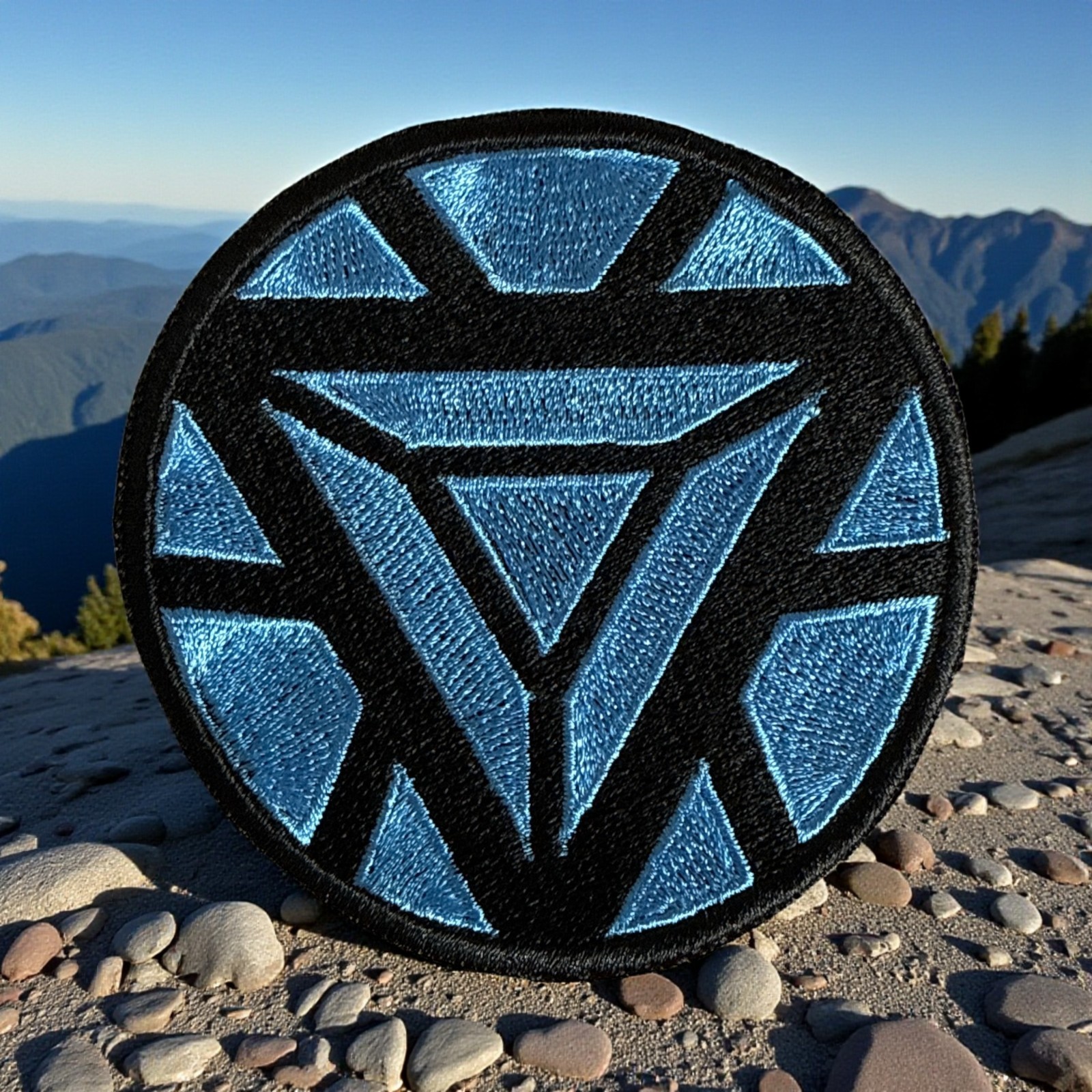 Arc Reactor Energy Core Embroidered Patch – 3.5"