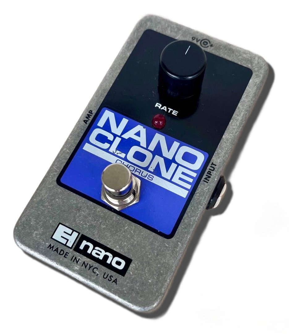 ELECTRO-HARMONIX NANO CLONE Chorus Effects Pedal Tested & Works 7034