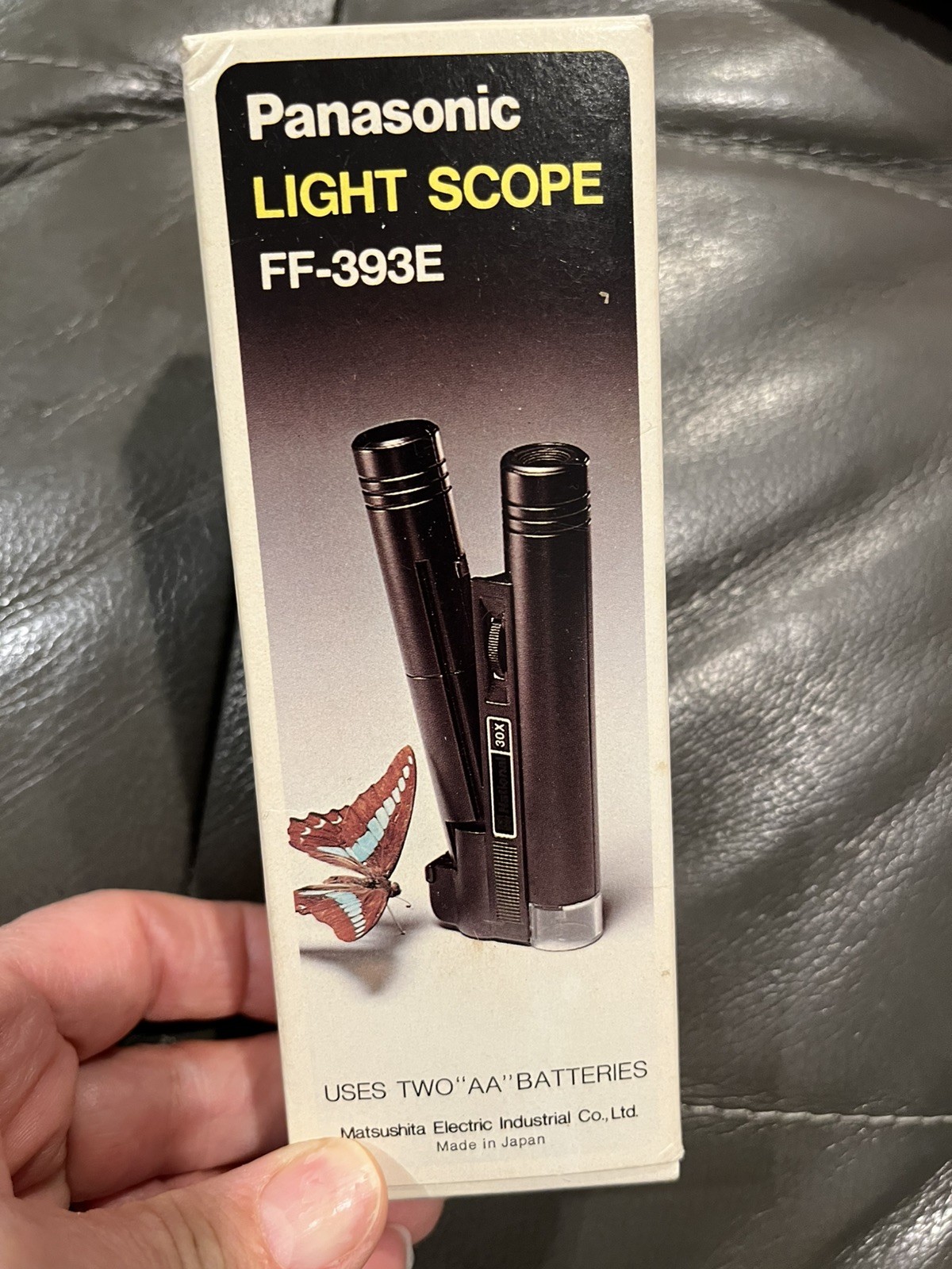 Panasonic FF-393E Light Scope 30X Power in case. New Old Stock.