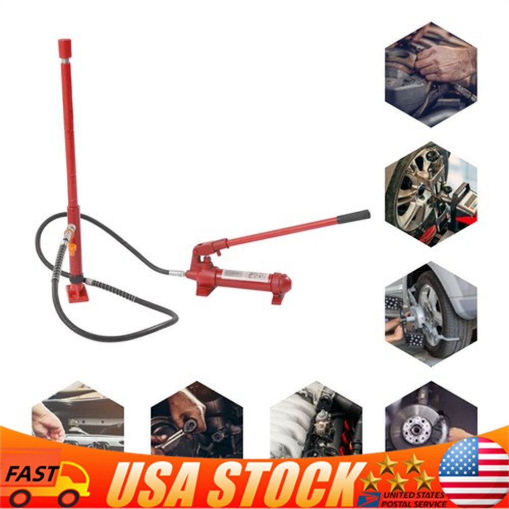 6 Ton 8800 lbs Porta Power Hydraulic Jack Auto Body Frame Repair Set Lift Ram