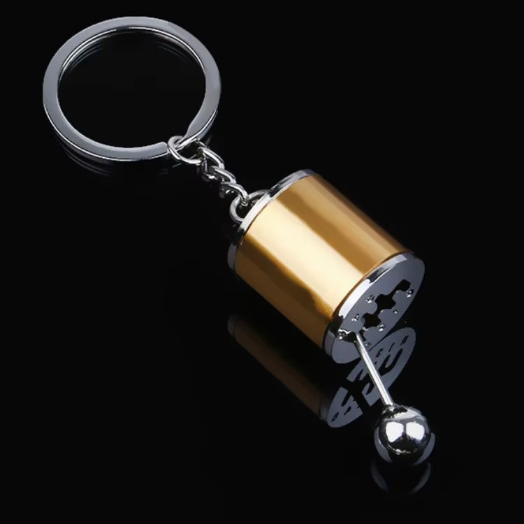 Metal Gear Shift Keychain – 6-Speed Manual Transmission Fidget Toy