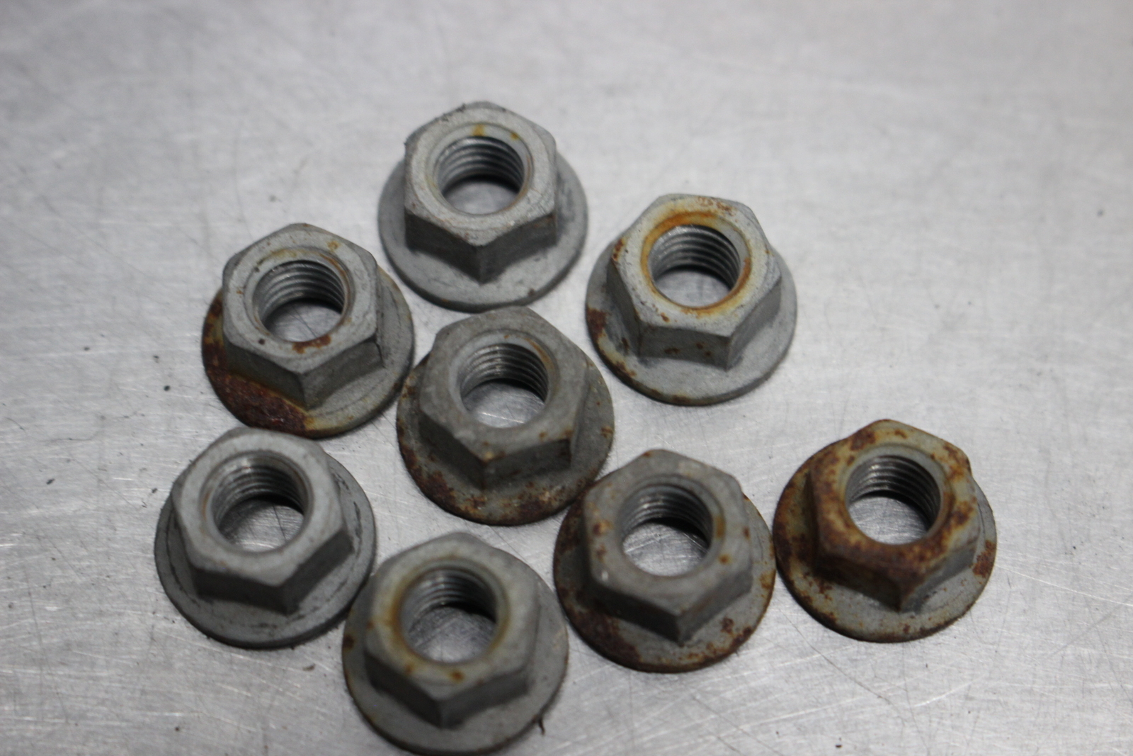 09-12 Kawasaki ZX6R ZX6 Exhaust Header Nuts Bolts