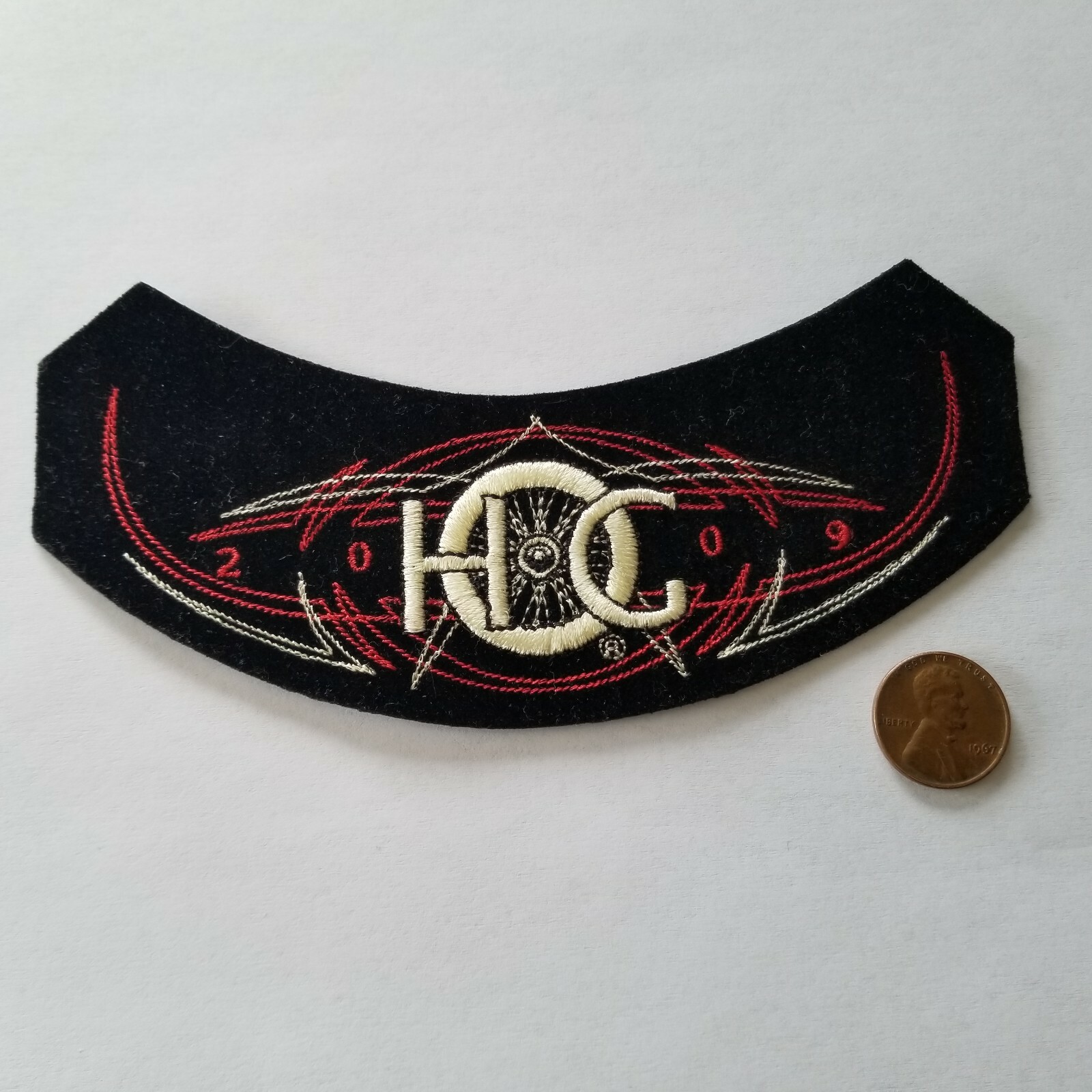 NEW Harley Davidson 2009 Owners Group HOG Rocker Patch Motorcycle Biker