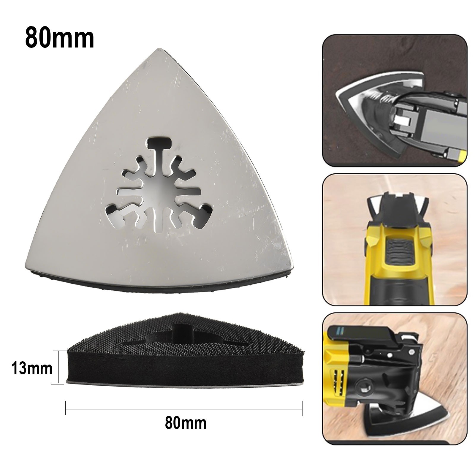 1PCS Triangular Oscillating Sanding Pad Fits Older CraftsmanMulti-Tool Machines