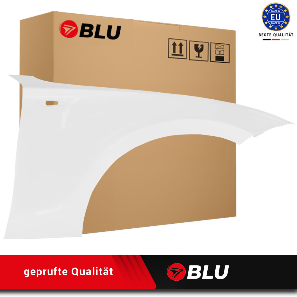 Fender For BMW 1 I E81 E82 E87 E88 300 Right White 2004-2013 Front Painted