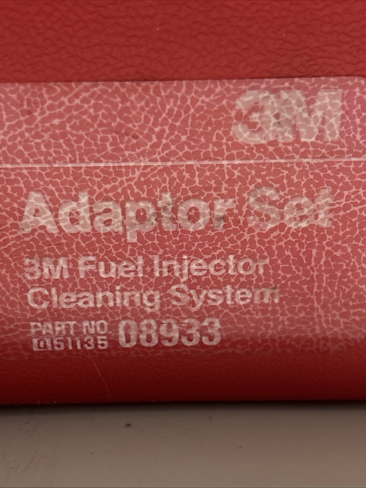3M Adaptor Set 08933 Fuel Injector Cleaning System With Additional Adaptors