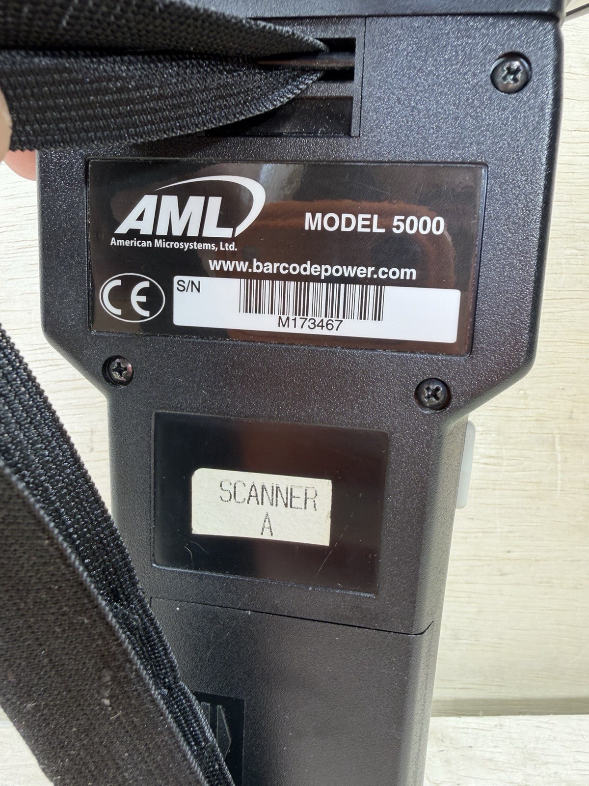 AMERICAN MICROSYSTEMS MODEL 5000 INTEGRATED CCD BARCODE SCANNER TESTED