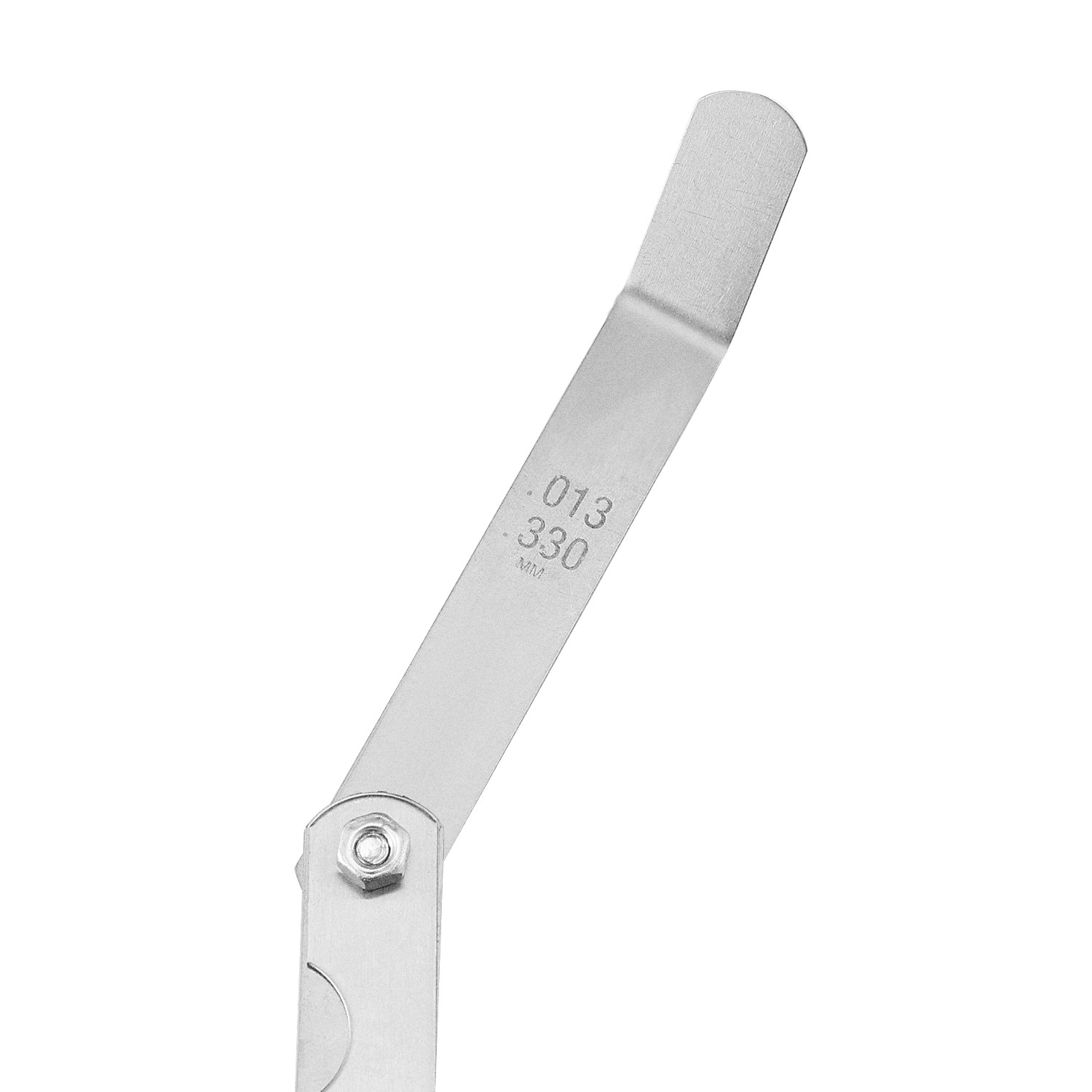 Stainless Steel 16x Blade Feeler Gauge Valve Offset Feeler Gauge Measuring Tool