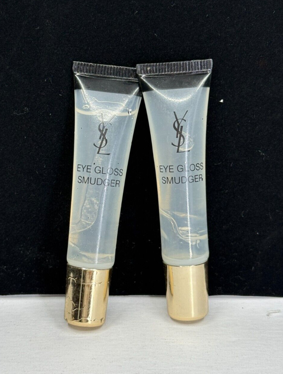 Yves Saint Laurent Eye Gloss Smudger  .25 fl oz travel size LOT OF 2 NEW *CHECK