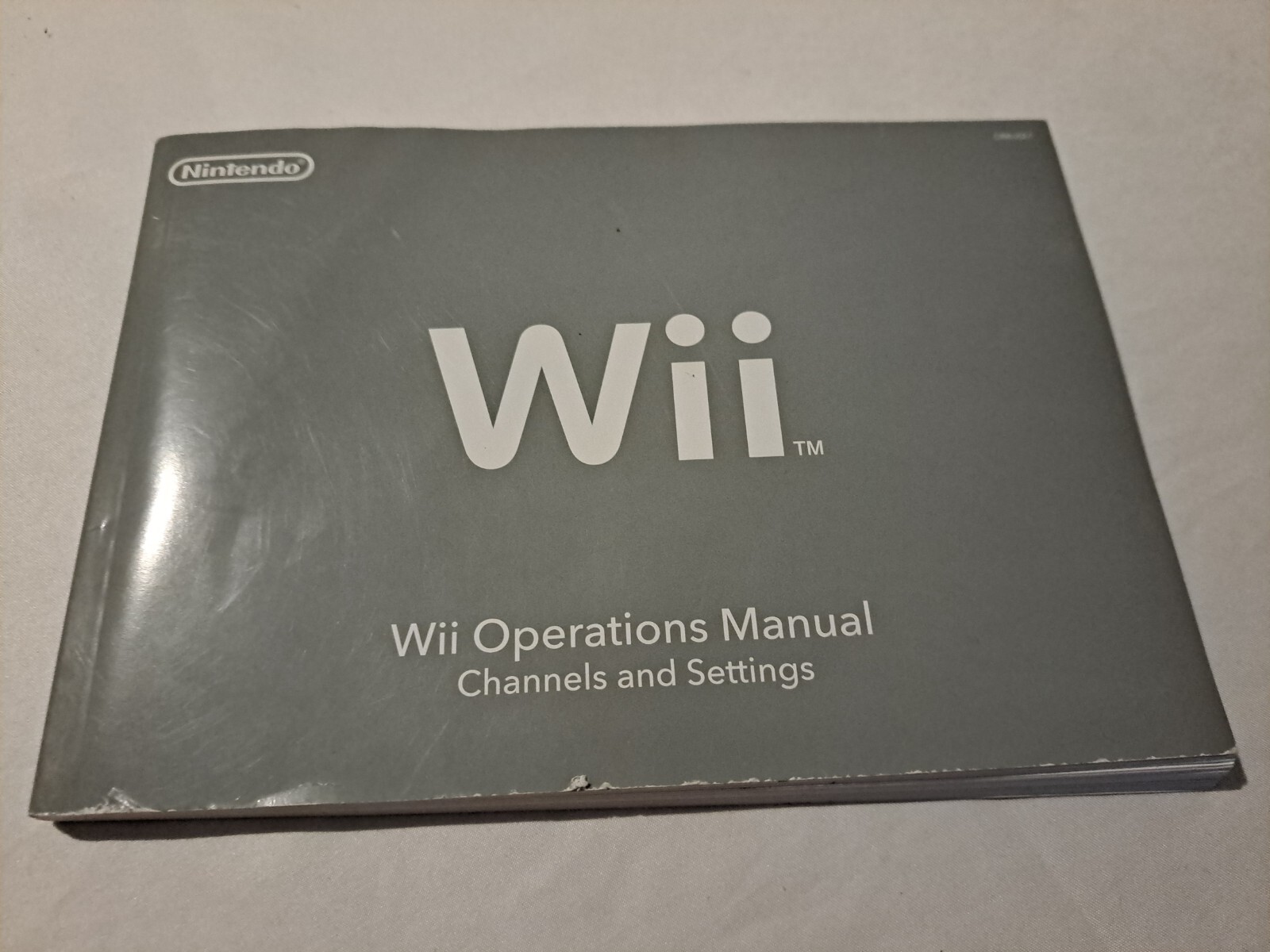 Nintendo Wii - Operations Manual Channels and Settings