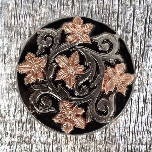 Wildflower 3 Inch Concho  CON423-C-3