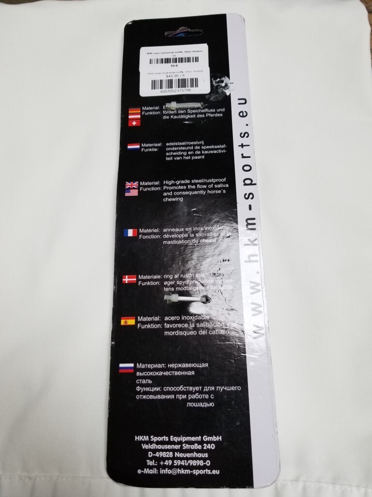 HKM 4057052375798 Double Broken Bit -Rainbow- 16 Mm0000 Color Is Not Relevant70