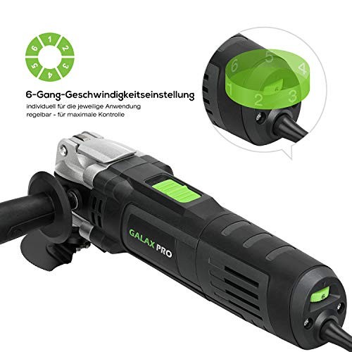 6 Variable Speed Oscillating Multi Tool Kit with Quick Clamp System 3.5A