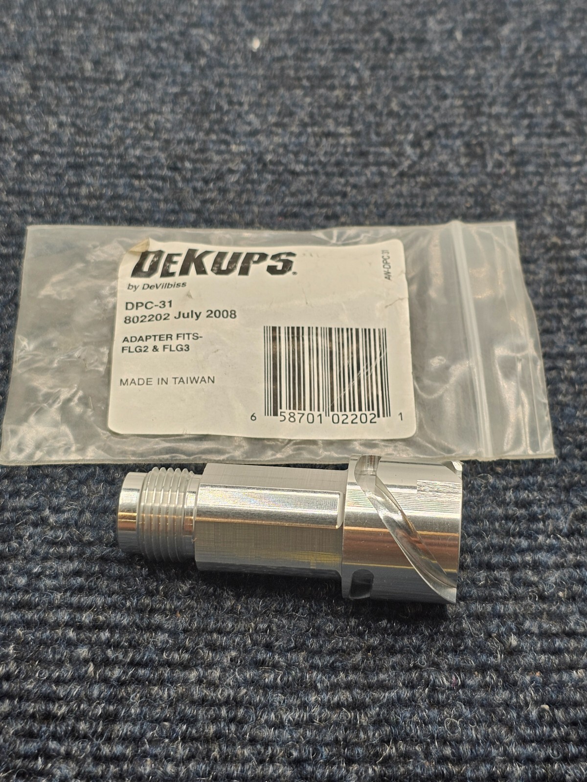 DEVILBISS DeKups DPC-31: DISPOSABLE CUP ADAPTER for FLG2 & FLG3