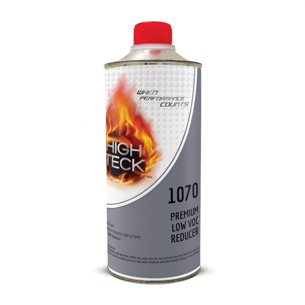 High Teck Products 1070-4 Premium Low VOC Reducer, 1 qt, Liquid, 2.8 lb/gal