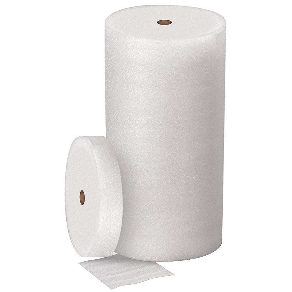 GRAINGER APPROVED 56KY92 PK 12 Packing Foam Roll,Non-Perforated,6" W 56KY92