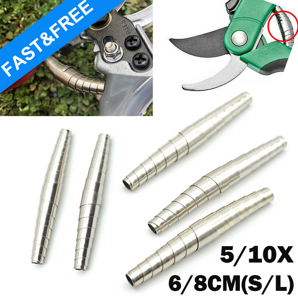 5/10X Stainless Steel Spring For Garden Shears Pruning Shears Scissors Part US