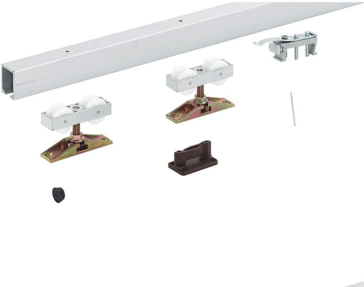 HAWA Junior 40/Z Single 88 Lb. Sliding Door Hardware Fitting Set Top Hung System