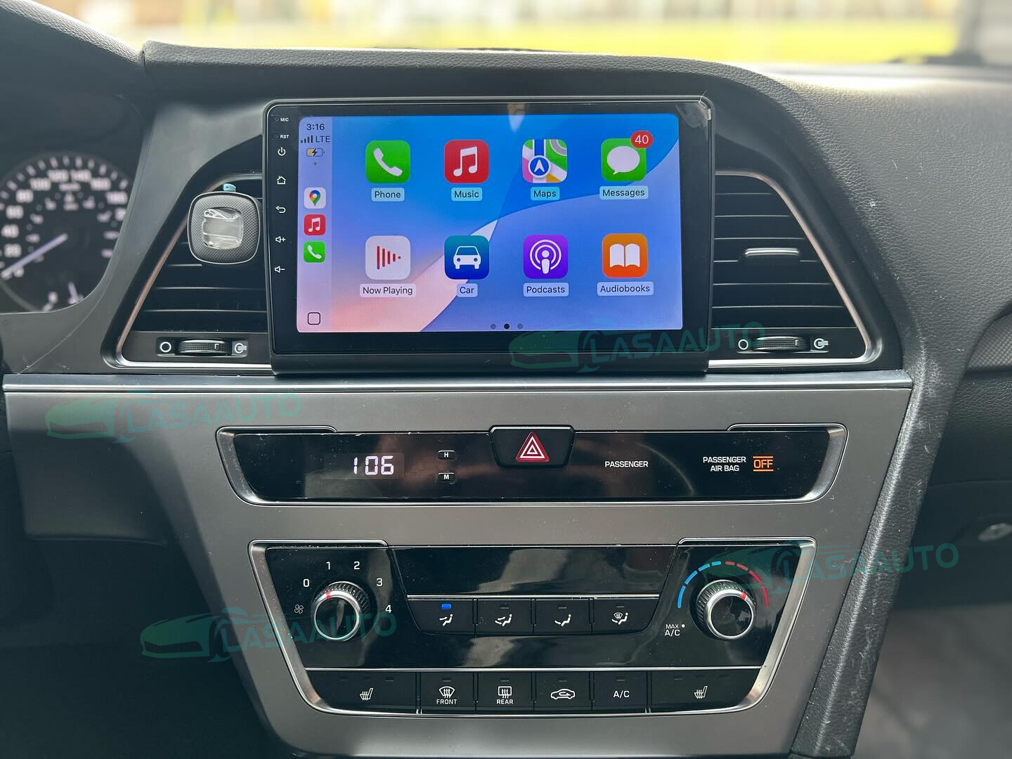 For 2015 2016 2017 Hyundai Sonata 9" Android 14 Carplay Car Stereo Radio GPS Nav