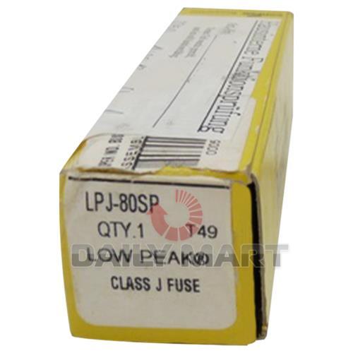 New In Box BUSSMANN LPJ-80SP Fuse 600V 80A