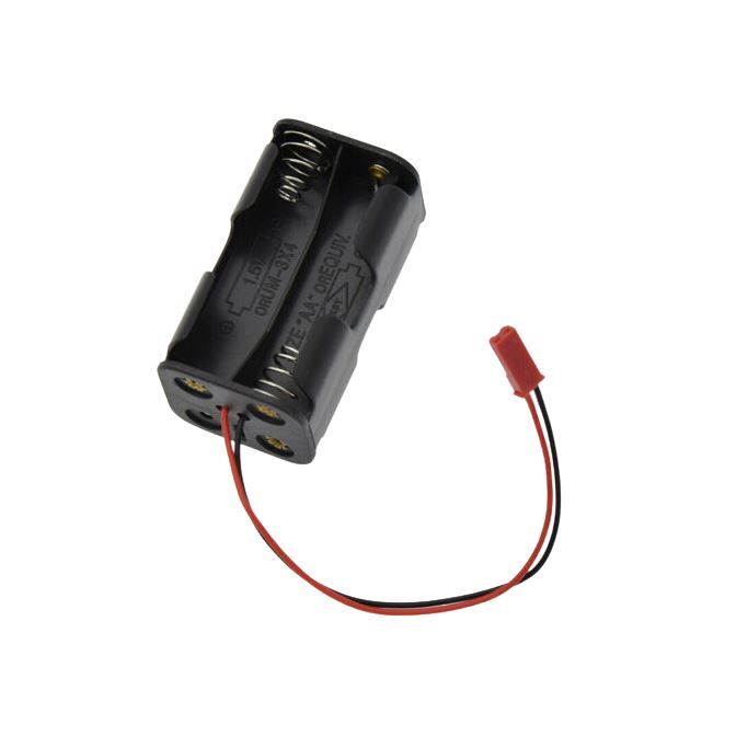 SpeedTek RC 4 Cell AA Battery Holder w/ JST Connector