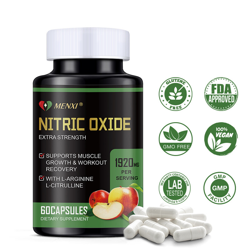 NEW Nitric Oxide Booster Extra Strength L Arginine Strength Nitric Oxide Support