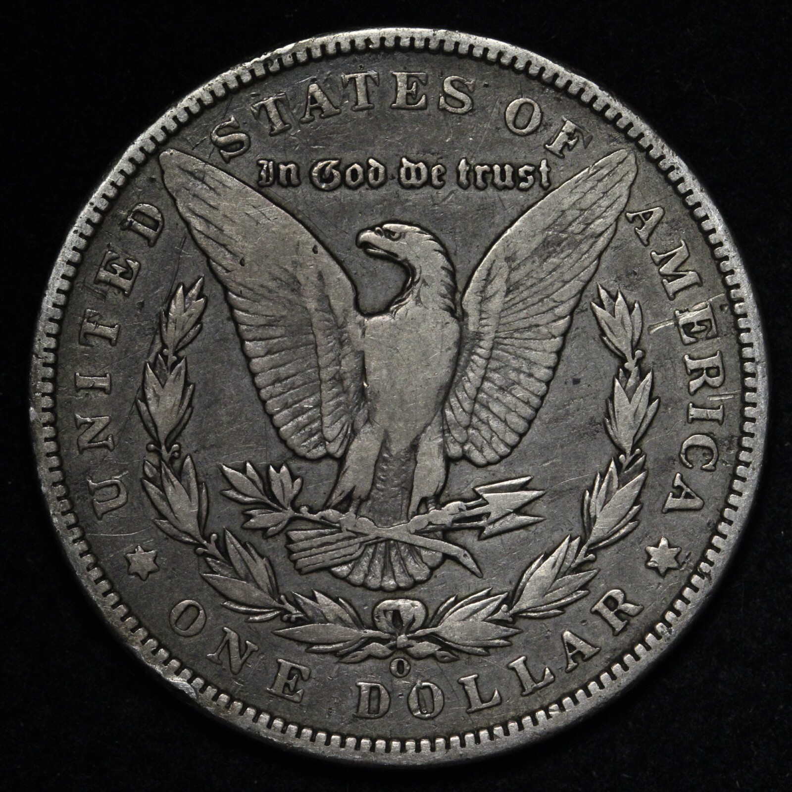 1892-O Morgan Silver Dollar XF E773 JJEM
