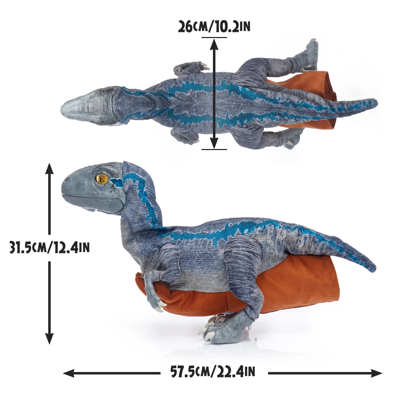 Jurassic World baby Blue Puppetronic RealFX Training Clicker wow stuff.
