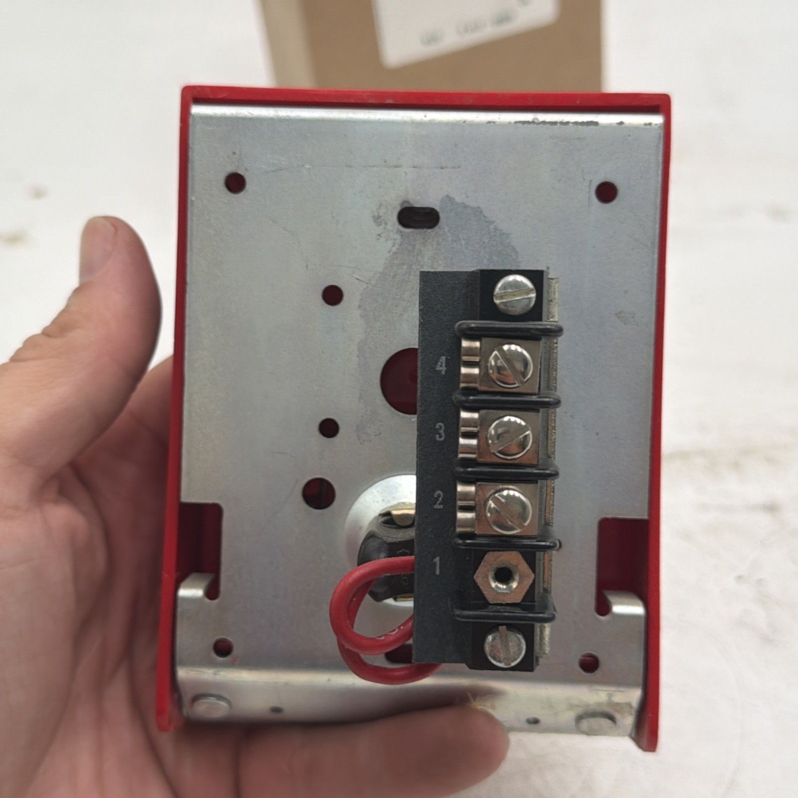 Simplex 2099-9754 Fire Alarm Pull Station "PULL DOWN" Pull Down