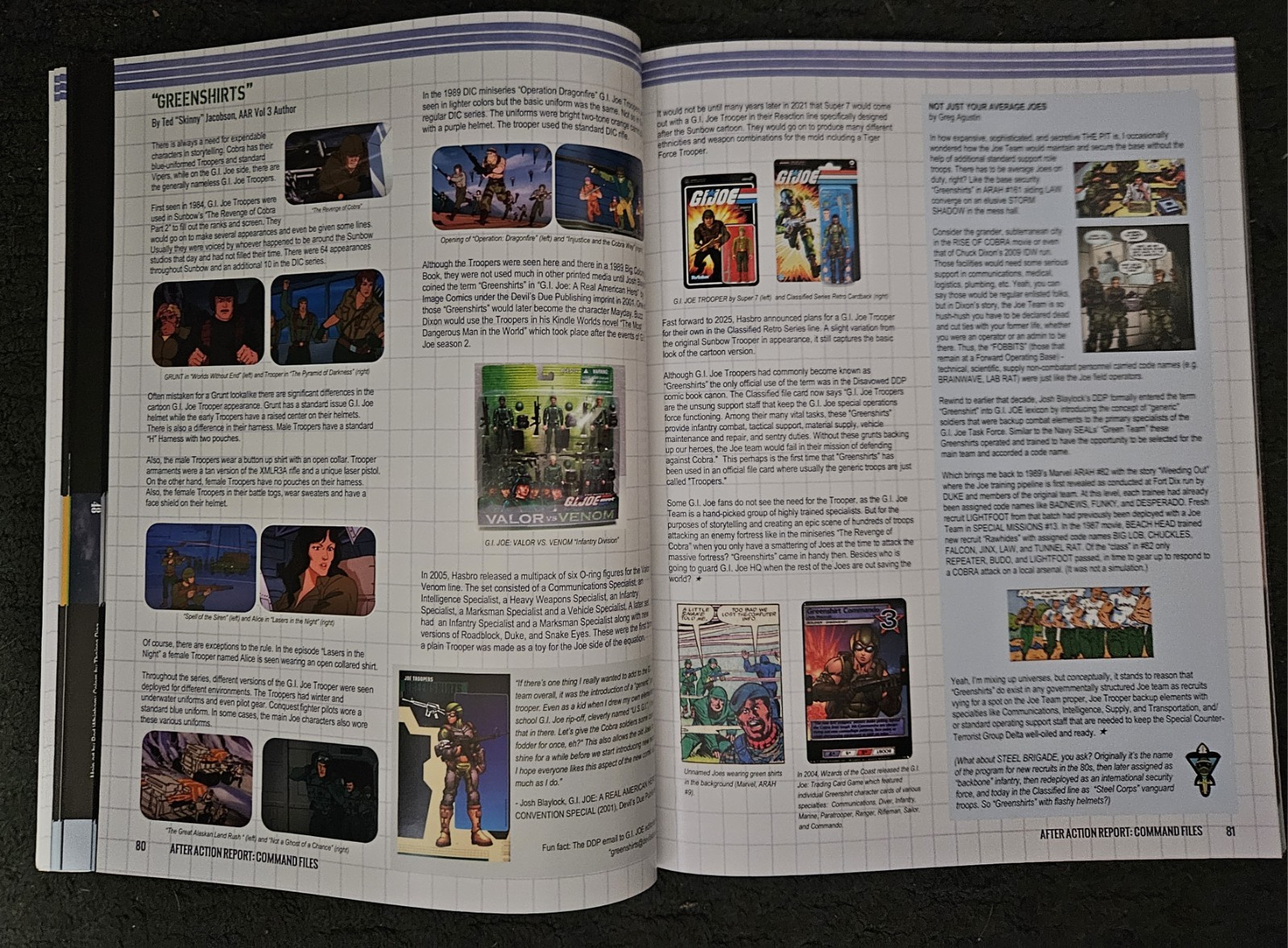 G.I. Joe ARAH Character Guide Command Files Vol#2 After Action Report