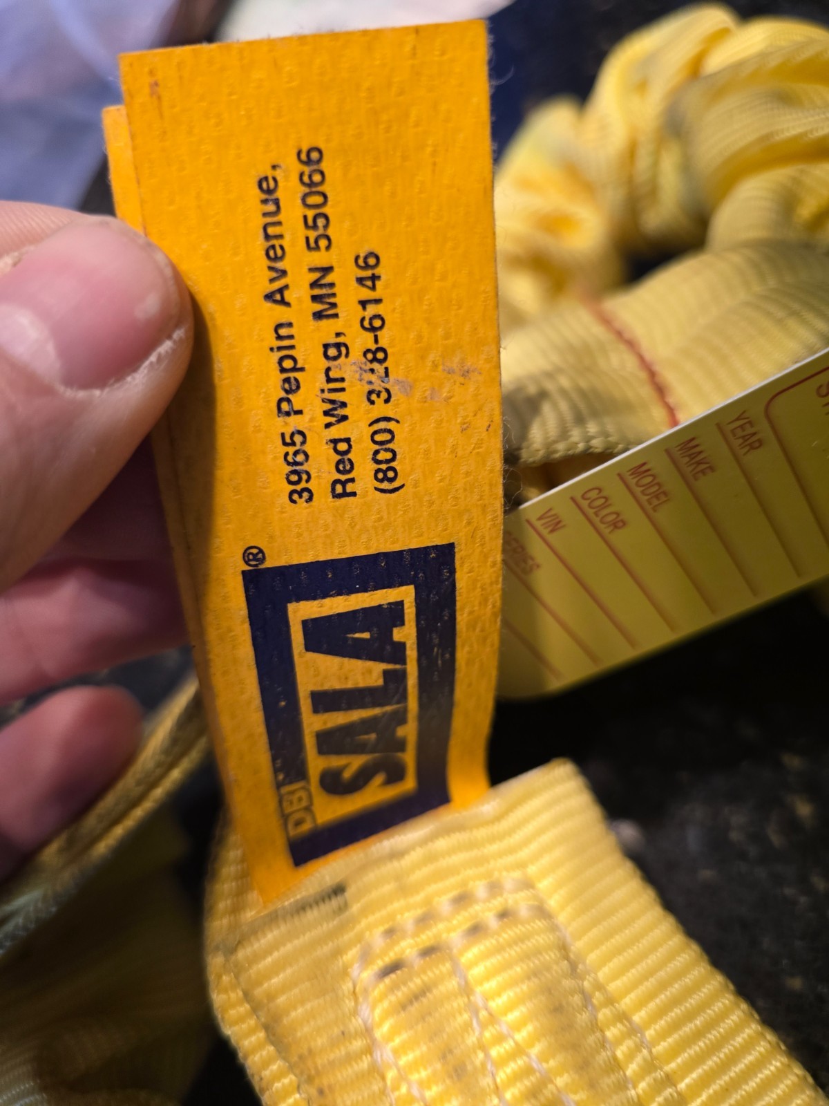 3M DBI SALA Shockwave 2 Shock Absorbing Lanyard Fall Protection 6'