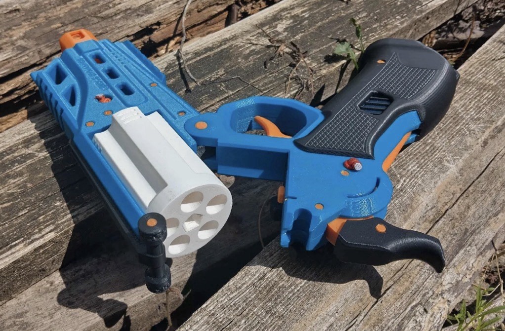 Leedle Dynamics Hammerhead Foam Dart Nerf Blaster | FULLY ASSEMBLED (read desc.)
