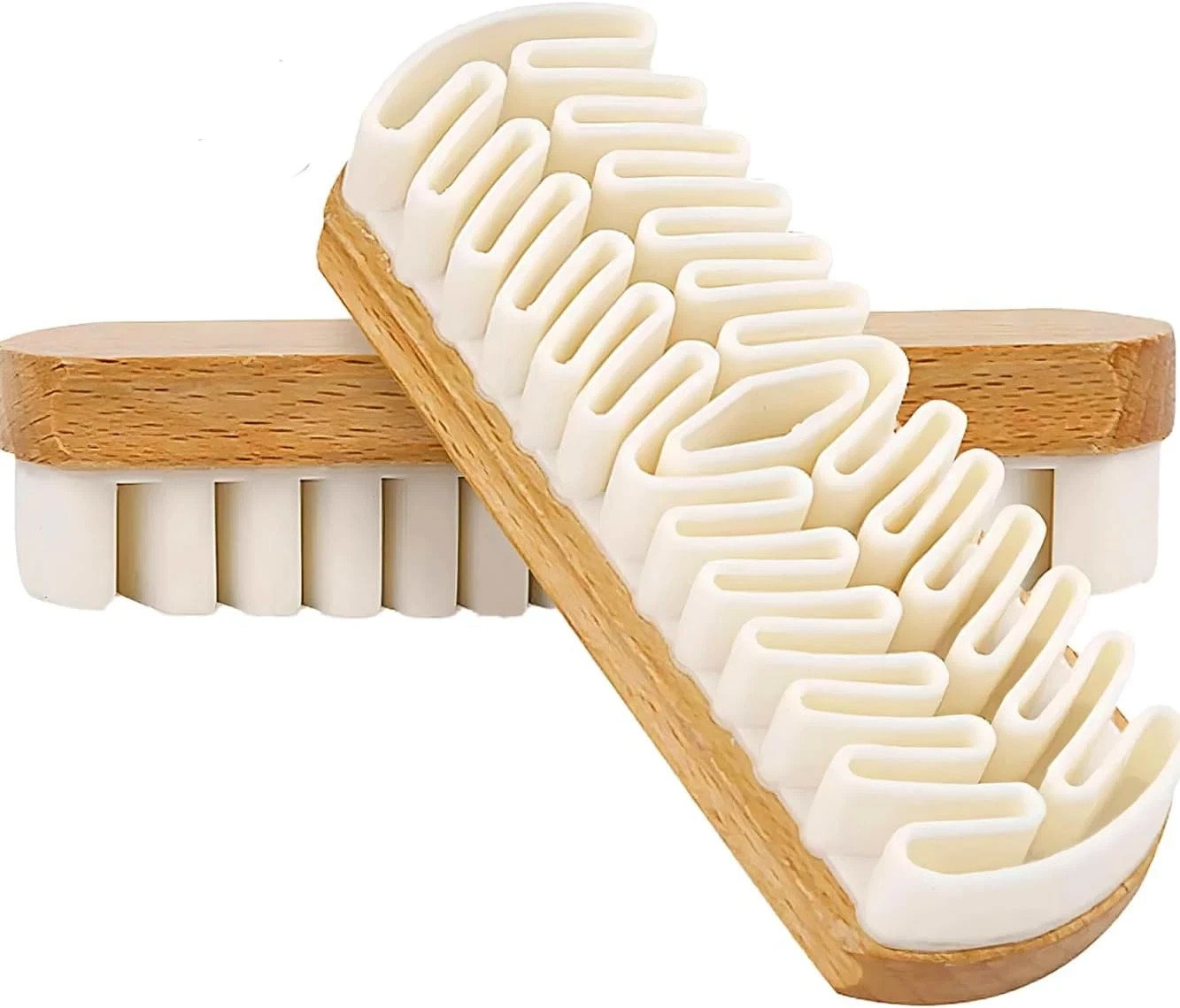 2-Pcs Suede Shoe Brush and Eraser, Magic Rubber Shoe Brush Cleaner, Suede