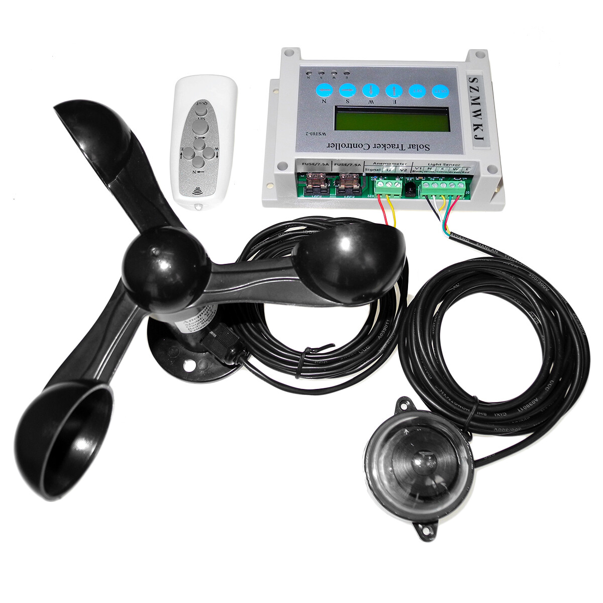 DC 12V 6000N Dual Axis Solar Tracker -Solar Panel Auto Tracking Sun Track System