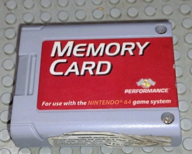 Performance Memory Card Nintendo 64