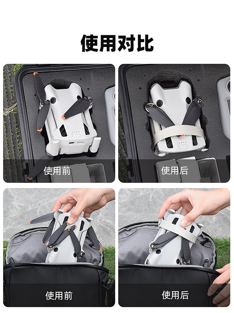 For DJI MINI 4PRO Bundle Propeller Blade Fixing Device Belt Propeller Buckle