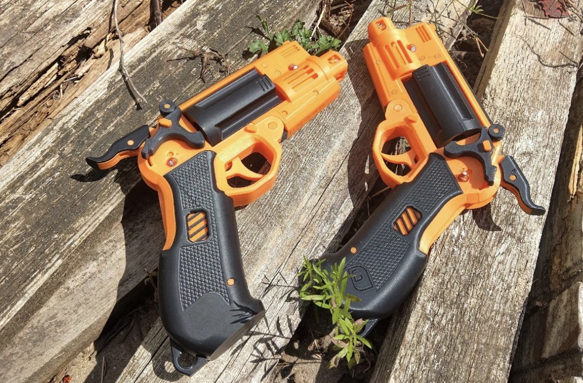 Leedle Dynamics Hammerhead Foam Dart Nerf Blaster | FULLY ASSEMBLED (read desc.)