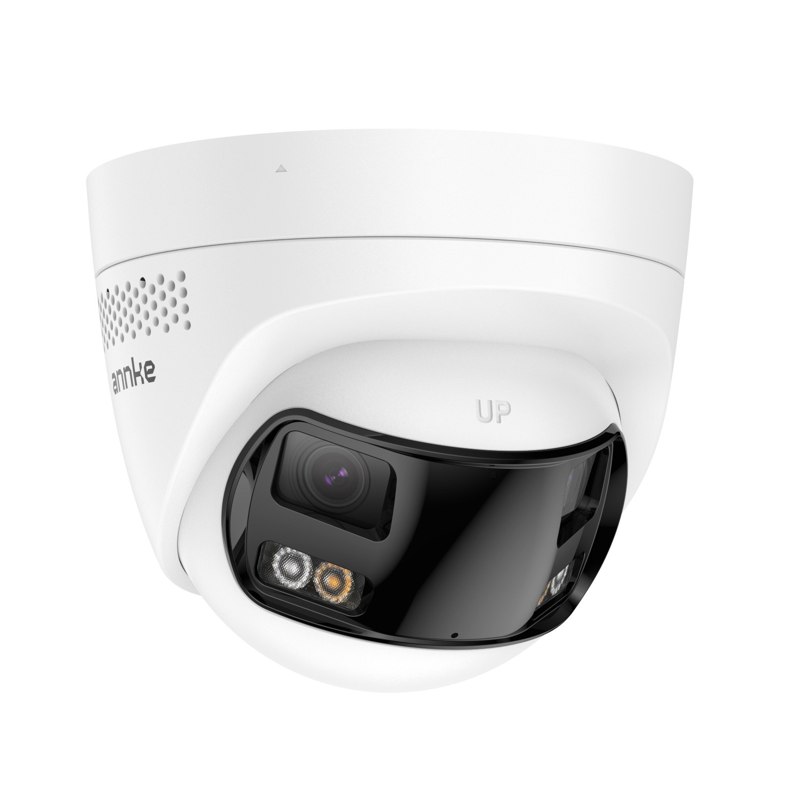 ANNKE 4K Dual Lens 180° View AI Color Night PoE Security IP Camera Two-Way Audio