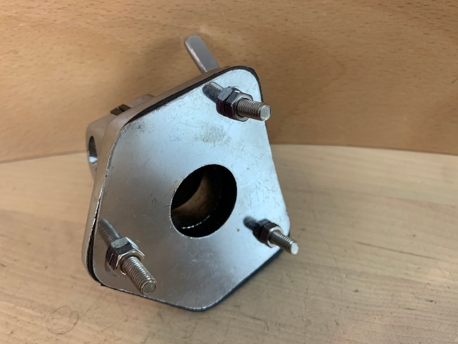 PEARL BT3 BT-3 Rack Tom 7/8" Arm Holder Mount Bracket Part Chrome Complete