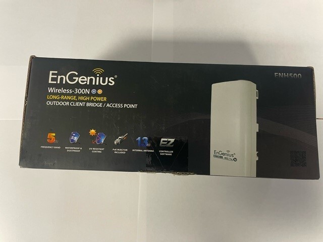 EnGenius ENH500 Wireless-300N Long-Range, High Power Outdoor Client Bridge