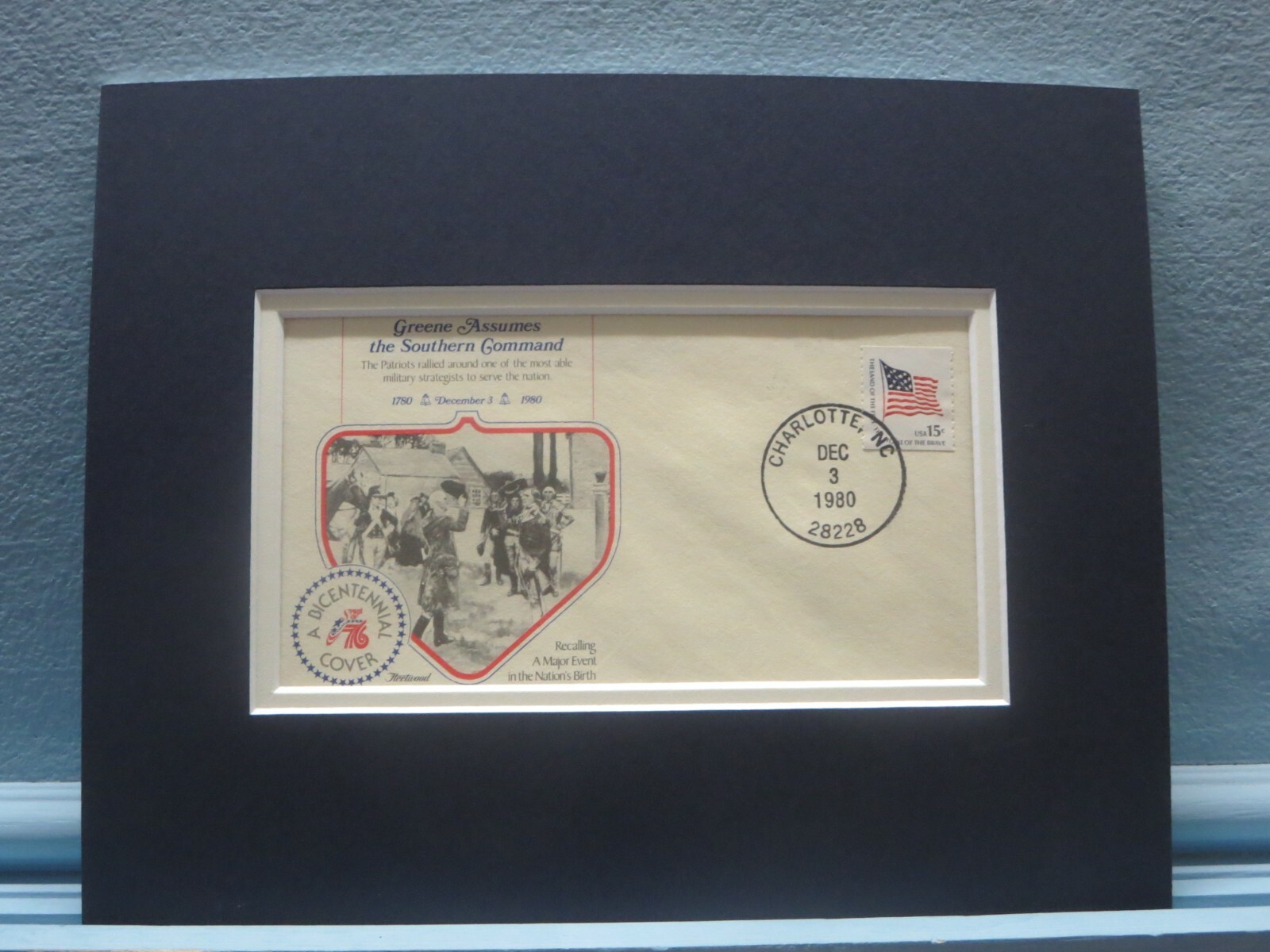 Nathaniel Greene Assumes the Southern Command in 1780 & Commemorative Cover