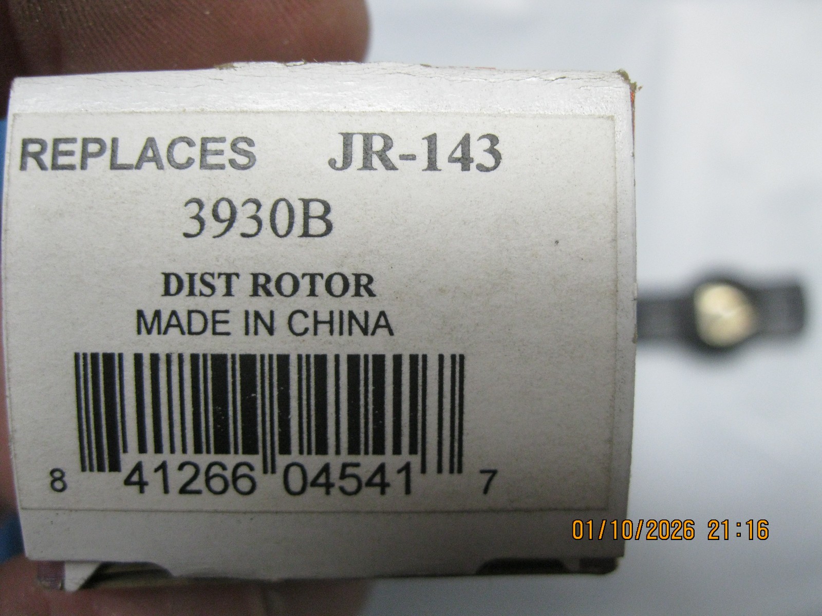 Distributor Rotor Professionals Choice JR-143