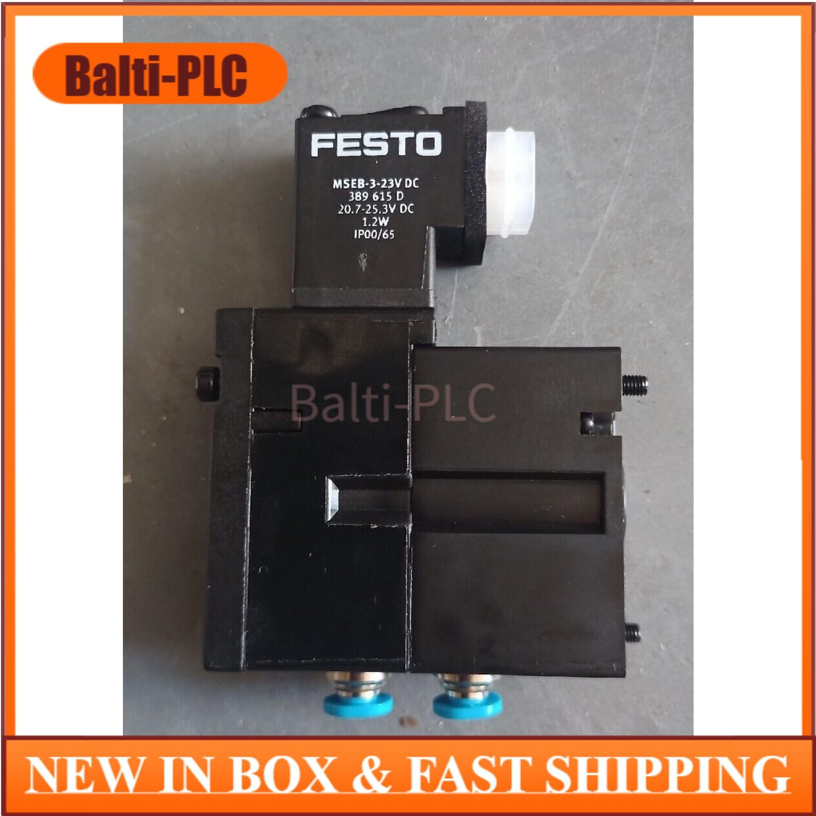 US FREE TAX New Festo  MEBH-4/2-QS-4-SA Solenoid Valve