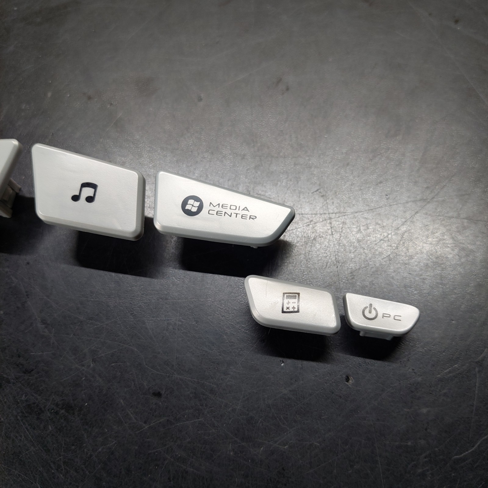 Logitech K350 Wireless Keyboard Replacement Media Key Set