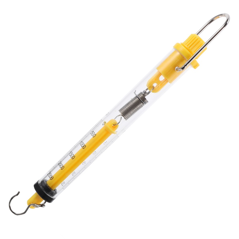 2 Pcs Mechanical Hanging Scales Spring Dynamometer Science Instruments