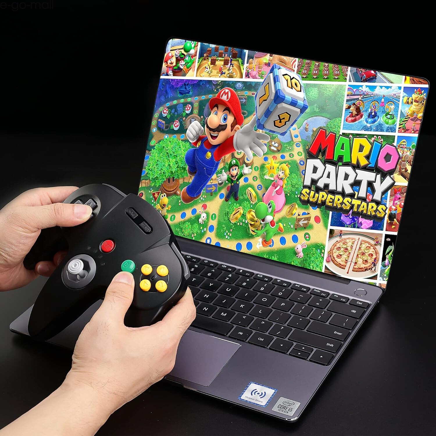 Wireless N64 Switch Controller for Switch Online NSO PC Mac Raspberry Pi Windows