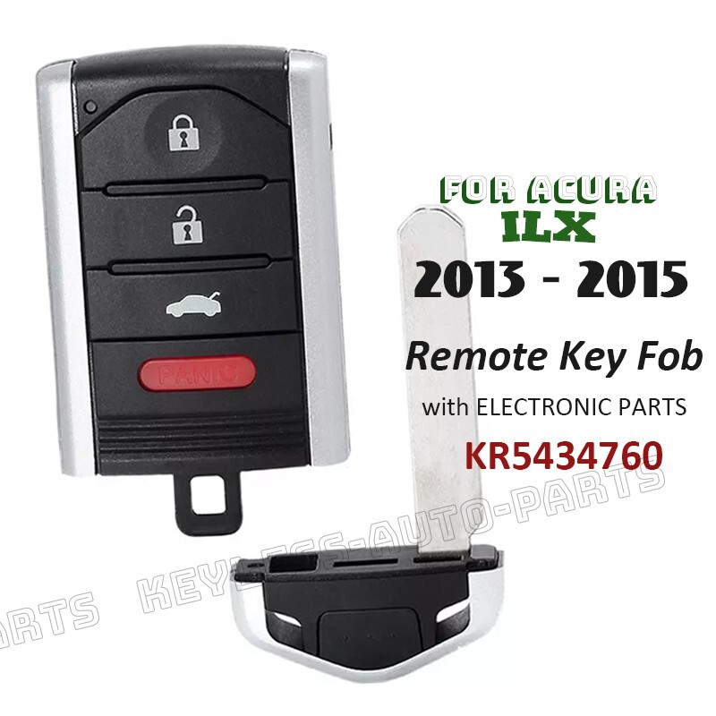 KR5434760 for Acura ILX 2013 2014 2015 Proximity Keyless Remote Smart Key Fob