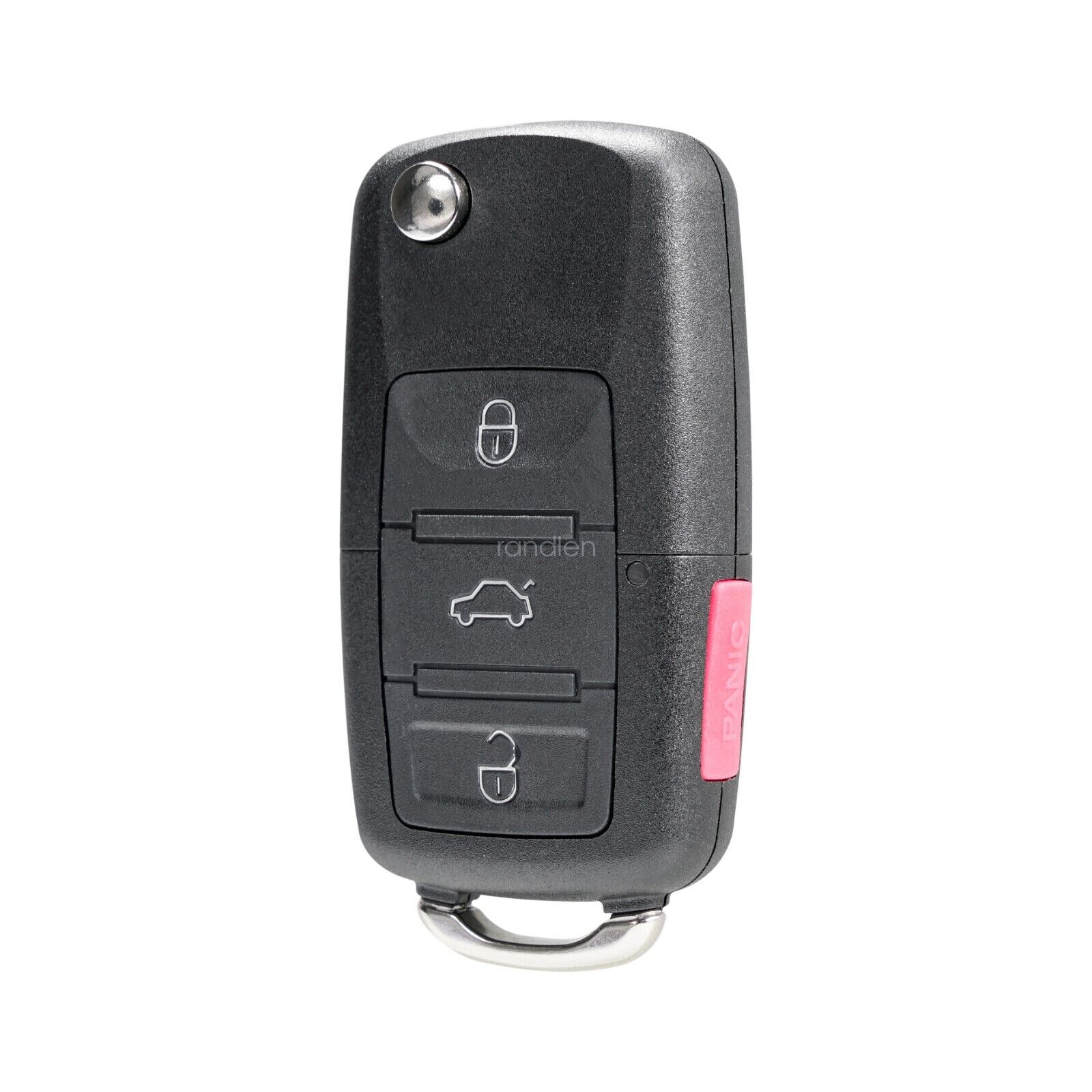 4 Button Key Fob Case Shell Replacement For VW Golf MK4 Beetle Jetta Passat GTI